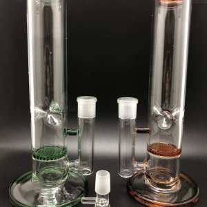 TP1007 - Cylinder Water Pipe with Honeycomb and Ice Catcher